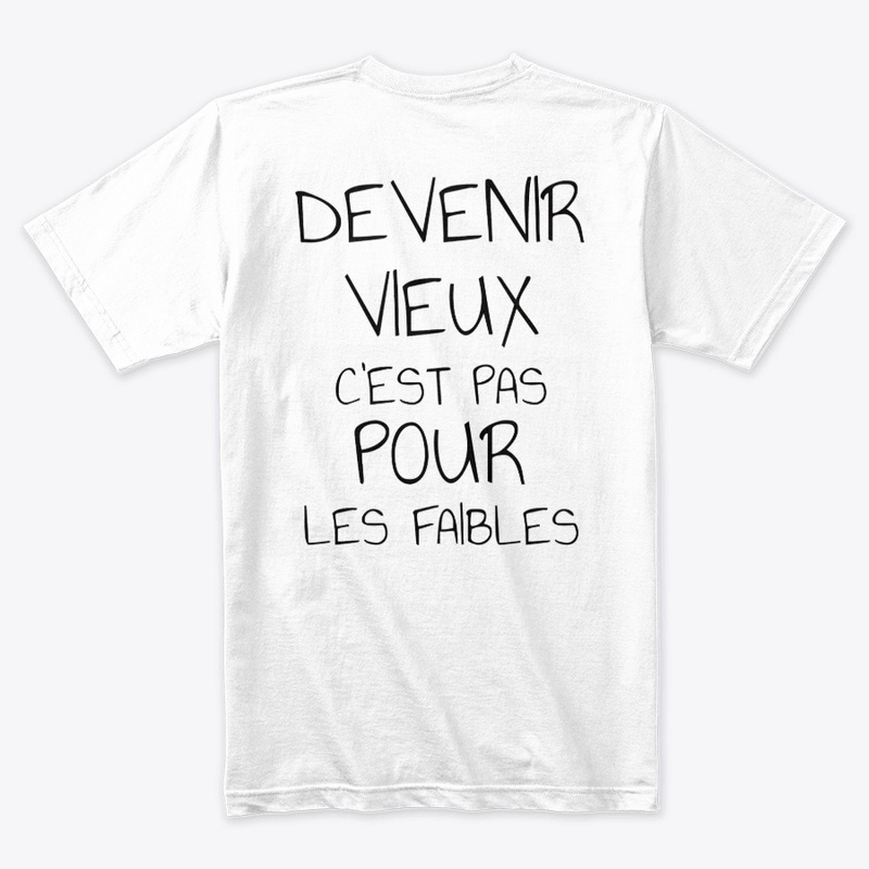 T-shirt Zoxiz - Devenir vieux